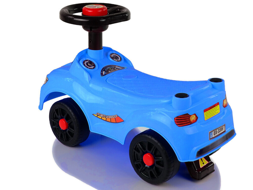 Pealeistutav auto QX-3399-2 Sinine цена и информация | Imikute mänguasjad | kaup24.ee