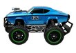 Kaugjuhtimispuldiga auto R/C Blue High Wheels, sinine цена и информация | Poiste mänguasjad | kaup24.ee