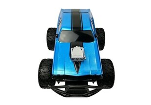 Kaugjuhtimispuldiga auto R/C Blue High Wheels, sinine hind ja info | Poiste mänguasjad | kaup24.ee