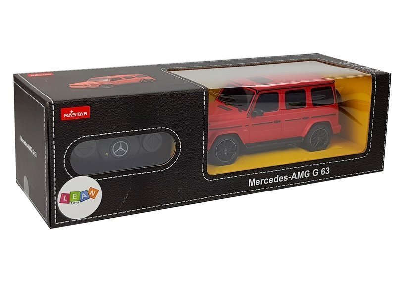 Lean toy Auto Mercedes AMG G63 Kaugjuhtimisega R/C 1:24 Red 2.4 G цена и информация | Poiste mänguasjad | kaup24.ee