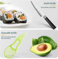 Goapa sushi valmistamise komplekt, 15 tk цена и информация | Столовые и кухонные приборы | kaup24.ee