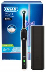 Elektriline hambahari - Oral-B Pro 750 Black цена и информация | Электрические зубные щетки | kaup24.ee