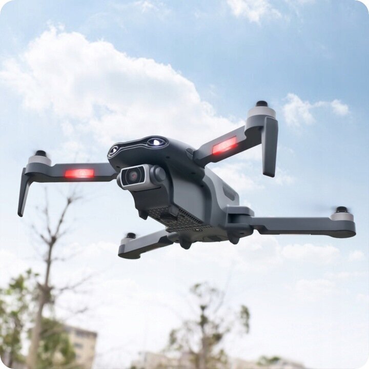 Kaasaegne vaikne droon harjadeta mootorite, elektriajamite, GPS-i, Wi-Fi signaaliga kuni 2000 meetri raadiuses piloteerimiseks hind ja info | Droonid | kaup24.ee
