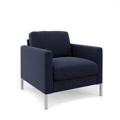 Кресло Queer Eye Fabry, синее цена и информация | Кресла в гостиную | kaup24.ee