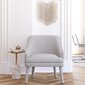 Tugitool Mr. Kate Effie Upholstered Accent, hall цена и информация | Tugitoolid ja tugitoolvoodid | kaup24.ee