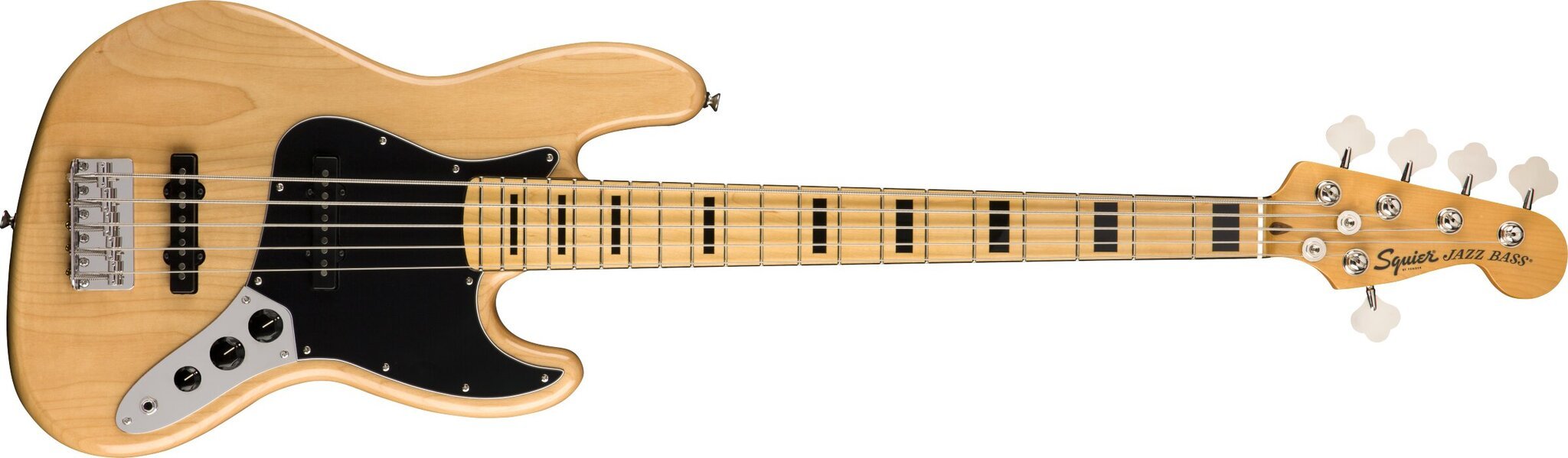 Basskitarr Fender SQ CV 70s JAZZ BASS V MN NAT hind ja info | Kitarrid | kaup24.ee