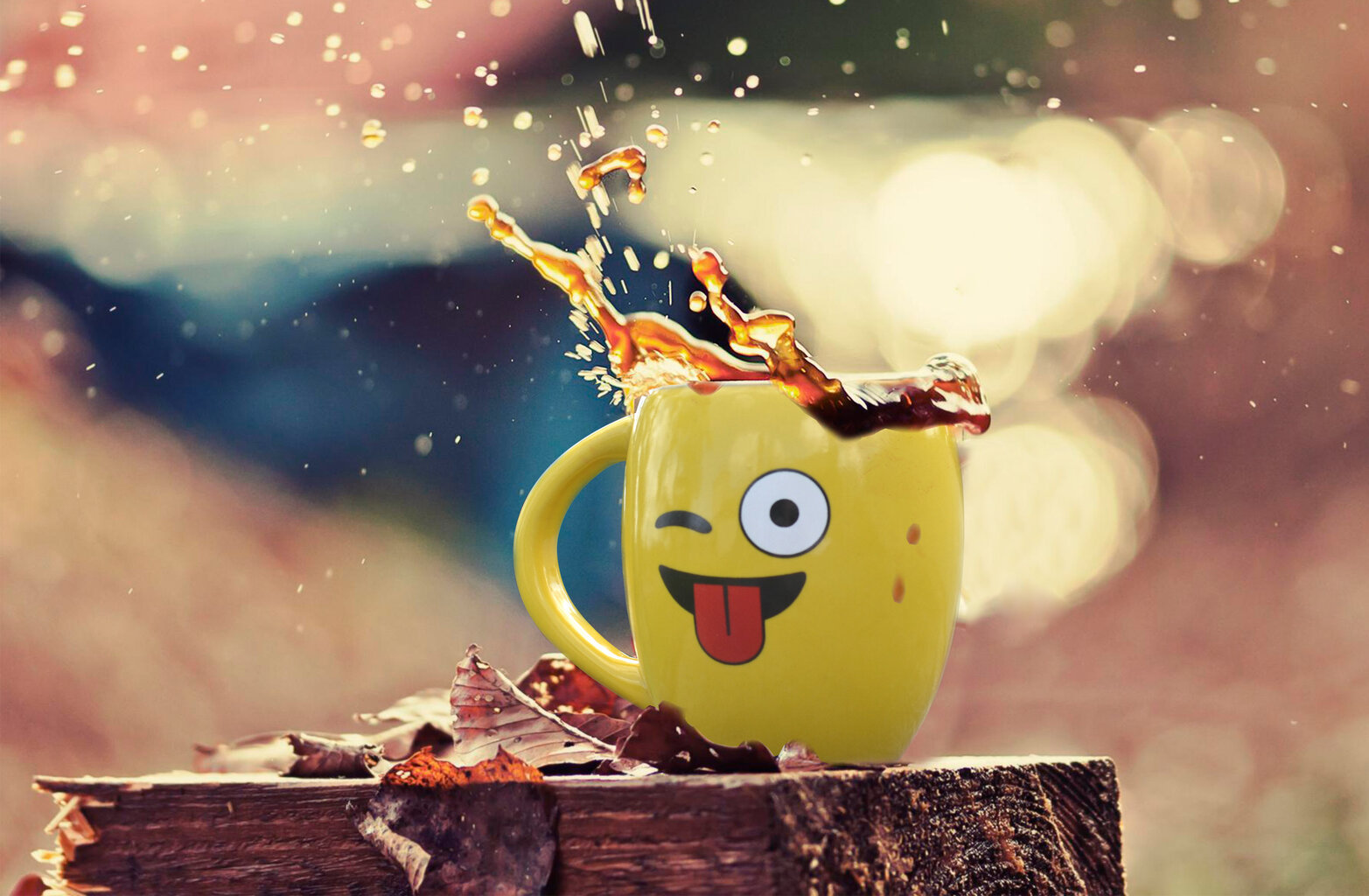 Keraamiline kruus naeratusega "Huumor" tee, kohvi ja muude jookide jaoks, maht 300 ml hind ja info | Klaasid, tassid ja kannud | kaup24.ee