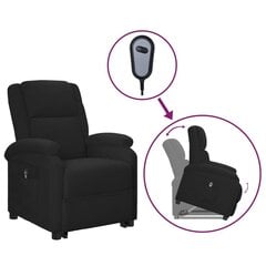 Откидное массажное кресло, черное цена и информация | Кресла | kaup24.ee