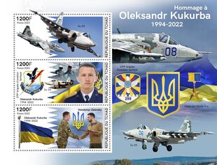 Postmargid- Ukrainian Air Force, Tribute to Oleksandr Kukurba hind ja info | Postmargid | kaup24.ee