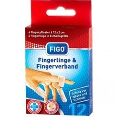 Figo plaastrid + sõrmkübarad (12 tk) hind ja info | Põetamiseks | kaup24.ee