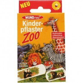 Wundmed ZOO lasteplaastrid (10 tk) цена и информация | Esmaabi | kaup24.ee