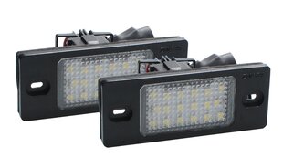 Led-numbrivalgustite komplekt VW, Porsche, Audi mudelitele hind ja info | Autopirnid | kaup24.ee