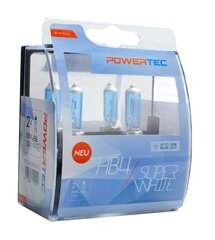 Автомобильные лампы M-Tech Powertec SuperWhite HB4 12V, 2 шт. цена и информация | Автомобильные лампочки | kaup24.ee