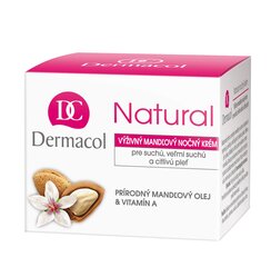 Dermacol Natural Almond ночной крем 50 мл цена и информация | Кремы для лица | kaup24.ee