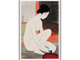 Reproduktsioon Yokugo no onna (Goyo Hashiguchi), 100x70 cm hind ja info | Seinapildid | kaup24.ee