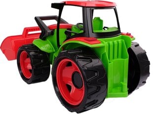 Lena® Giga Trucks traktor frontaallaaduri ja haagisega, 02136 hind ja info | Poiste mänguasjad | kaup24.ee