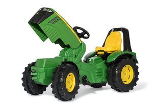 Детский трактор с педалями rollyX-Trac Premium John Deere 8400R (640034) цена и информация | Развивающий мелкую моторику - кинетический песок KeyCraft NV215 (80 г) детям от 3+ лет, бежевый | kaup24.ee