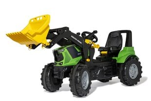 Педальный трактор RollyFarmtrac Deutz Agrotron 8280 TTV с фронтальным ковшом цена и информация | Игрушки для мальчиков | kaup24.ee