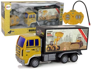 Lean toys Ehitusveok RC 1:24 Kollane hind ja info | Poiste mänguasjad | kaup24.ee