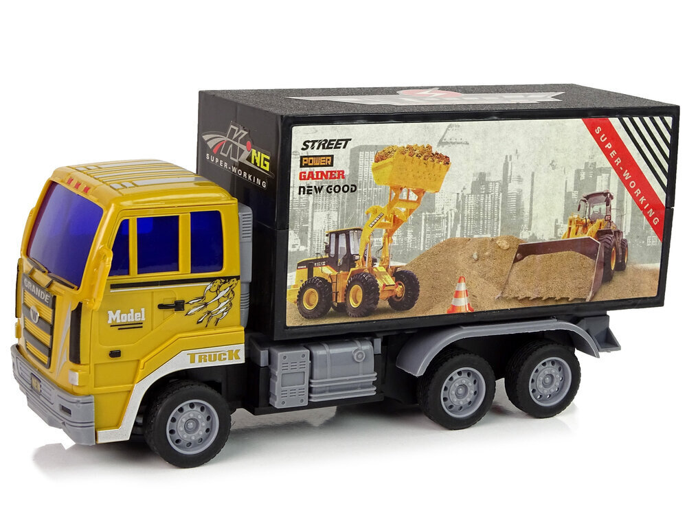 Lean toys Ehitusveok RC 1:24 Kollane hind ja info | Poiste mänguasjad | kaup24.ee