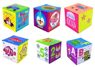 Lean toys Hariduslikud vahtplokid väikelaste piltmõistatuste jaoks hind ja info | Imikute mänguasjad | kaup24.ee