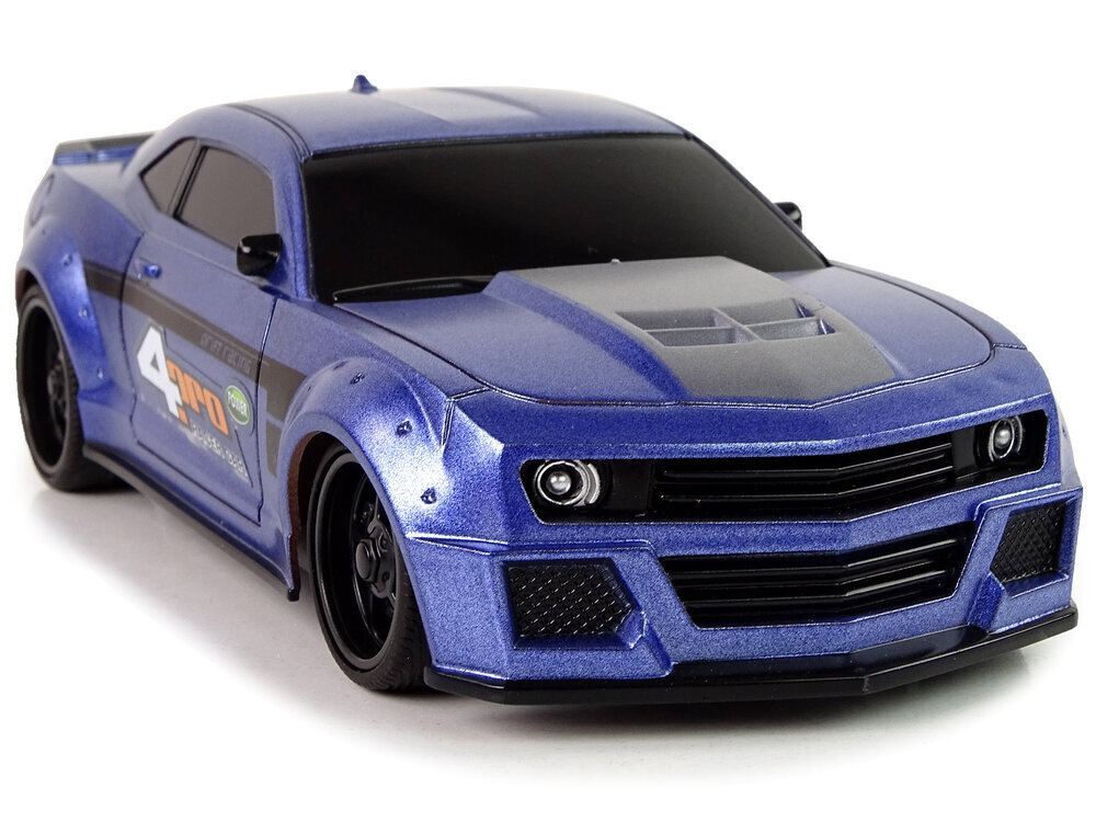 Lean toys sportauto R/C Sinine 1:24 Speed​​​King цена и информация | Poiste mänguasjad | kaup24.ee