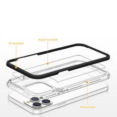 Clear 3in1, iPhone 14 Pro Max, punane цена и информация | Чехлы для телефонов | kaup24.ee