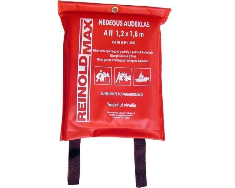 Tulekustutustekk ReinoldMax, 1,2*1,8 m hind ja info | Tulekustutid | kaup24.ee