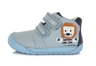 Poiste nahast saapad "Barefoot" D.D.Step.S070-381, Sky Blue hind ja info | Laste saapad | kaup24.ee