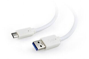 Gembird (CCP-USB3-AMCM) USB 3.0 A(M) - USB Type-C (M), 0.1m цена и информация | Кабели и провода | kaup24.ee