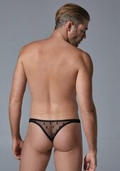 Seksikad meeste aluspüksid koos paelaga Allure Luca Men's Star Thong, must hind ja info | Seksikas pesu meestele | kaup24.ee