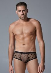 Seksikad püksid meestele Allure Luca Men's Star Brief, must hind ja info | Allure Erootikakaubad | kaup24.ee