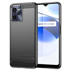 Carbon Case, Realme C35, must hind ja info | Telefoni kaaned, ümbrised | kaup24.ee