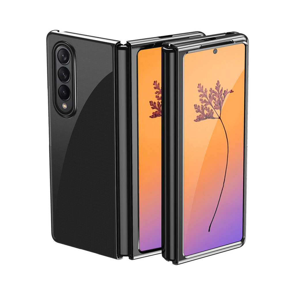 Plating Case, Samsung Galaxy Z Fold 4, must hind ja info | Telefoni kaaned, ümbrised | kaup24.ee