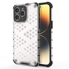Hurtel Honeycomb, iPhone 14 Pro Max, läbipaistev цена и информация | Чехлы для телефонов | kaup24.ee