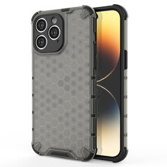 Hurtel Honeycomb, iPhone 14 Pro Max, must hind ja info | Telefonikaaned ja ümbrised | kaup24.ee