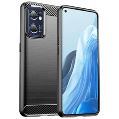 Carbon, Realme Narzo 50 5G, must hind ja info | Telefoni kaaned, ümbrised | kaup24.ee