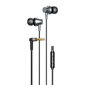 Kõrvaklapid Vipfan M17 wired in-ear headphones, 3.5mm jack (black) цена и информация | Kõrvaklapid | kaup24.ee