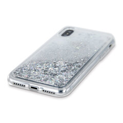 Liquid Sparkle TPU case for Samsung Galaxy S22 Ultra silver hind ja info | Telefoni kaaned, ümbrised | kaup24.ee
