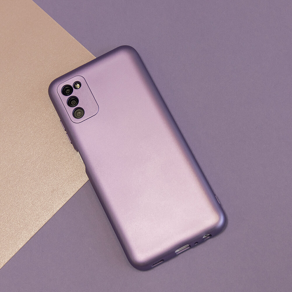 Metallic case for Samsung Galaxy A13 4G violet цена и информация | Telefoni kaaned, ümbrised | kaup24.ee