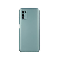 Metallic case for Samsung Galaxy A13 4G green hind ja info | Telefoni kaaned, ümbrised | kaup24.ee