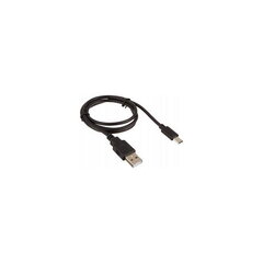 myPhone cable USB - microUSB black 3200 / Hammer hind ja info | Mobiiltelefonide kaablid | kaup24.ee