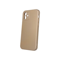 Metallic case for iPhone 12 6,1&quot; gold hind ja info | Telefoni kaaned, ümbrised | kaup24.ee
