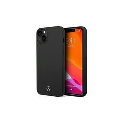 Mercedes iPhone 14 6,1" MEHMP14SSILBK black hardSilicone Line Magsafe цена и информация | Чехлы для телефонов | kaup24.ee