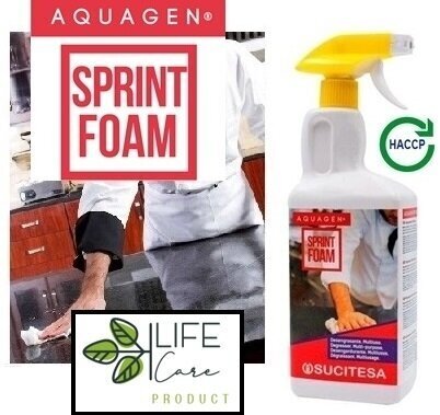 Rasvaeemaldusvahend Aquagen Sprint Foam, 1 L цена и информация | Puhastusvahendid | kaup24.ee