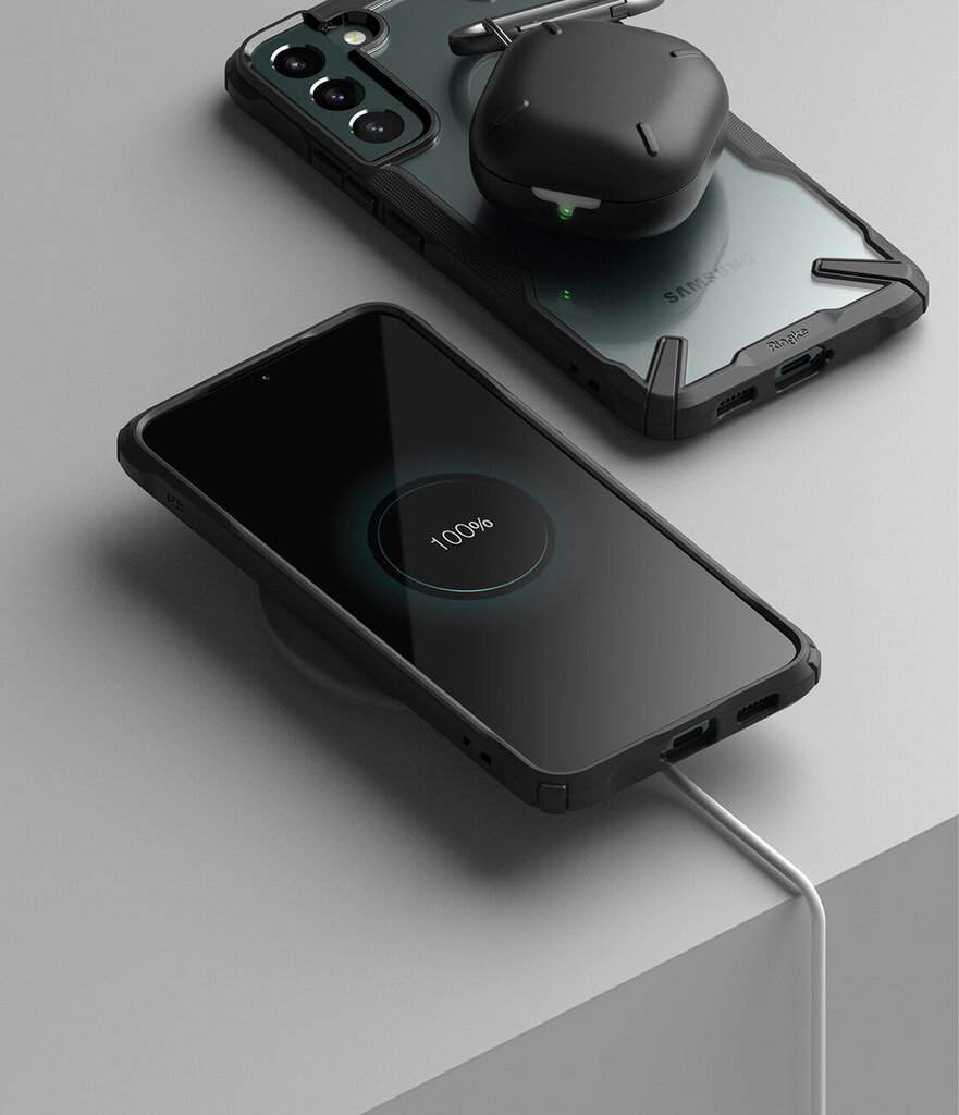 Ringke Fusion X, Samsung Galaxy S23+, must hind ja info | Telefoni kaaned, ümbrised | kaup24.ee