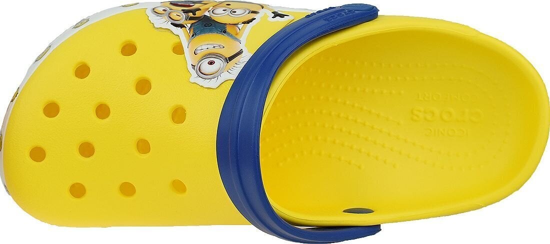 Poiste jalatsid Crocs Fun Lab Minions Multi Clog, Kollane цена и информация | Laste kummijalatsid | kaup24.ee