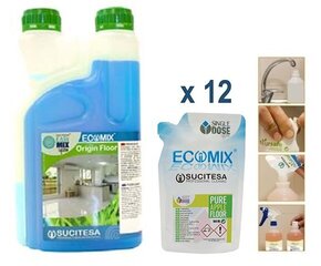 Ecomix Floor Origin Scented põrandapuhastusvahend, 12 tk цена и информация | Очистители | kaup24.ee