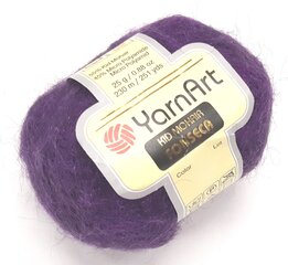 Пряжа для вязания YarnArt Kid Mohair Fonseca 25г, цвет фиолетовый 1V3 цена и информация | Принадлежности для вязания | kaup24.ee