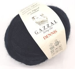 Пряжа для вязания Gazzal Dennis 50г, цвет темно-синий 06M цена и информация | Принадлежности для вязания | kaup24.ee